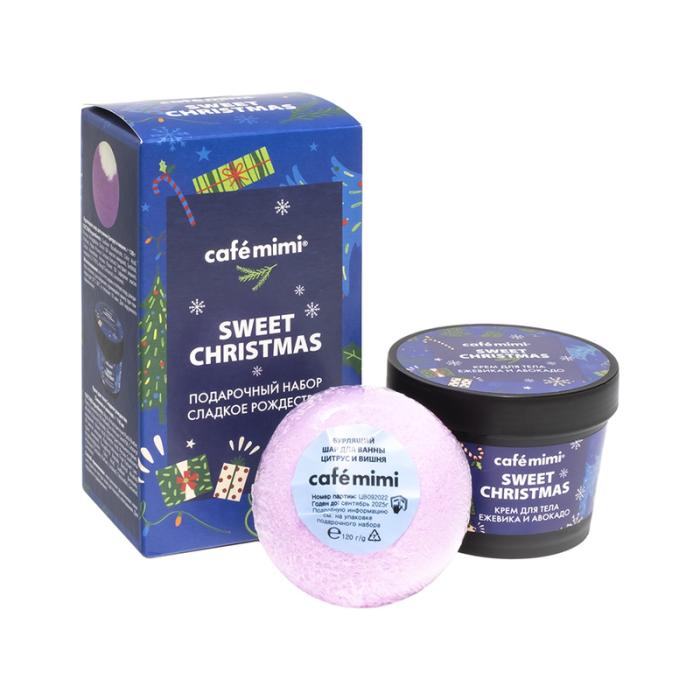 ПН Sweet Christmas Сладкое рождество Крем для тела 110мл, бурлящий шар мл 230