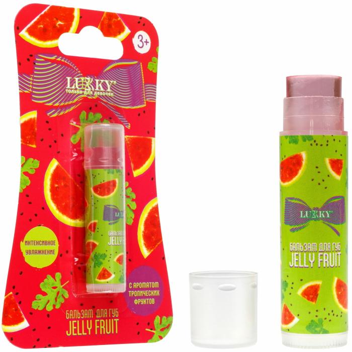 Бальзам для губ с ароматом арбуза  Jelly Fruit 3,4г объем