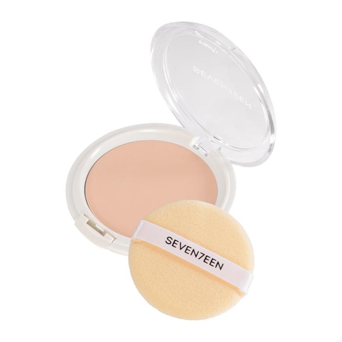 NATURAL SILKY TRANSPARENT POWDER Пудра компактная для лица № 04 бежевый
