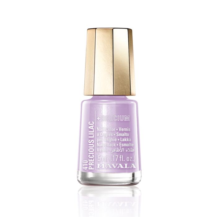 Лак для ногтей с кремнием 5 мл № 410 Precious Lilac