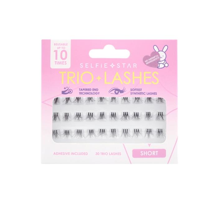TRIO LASHES Накладные пучки длина короткая 30 шт № TLS01 30шт