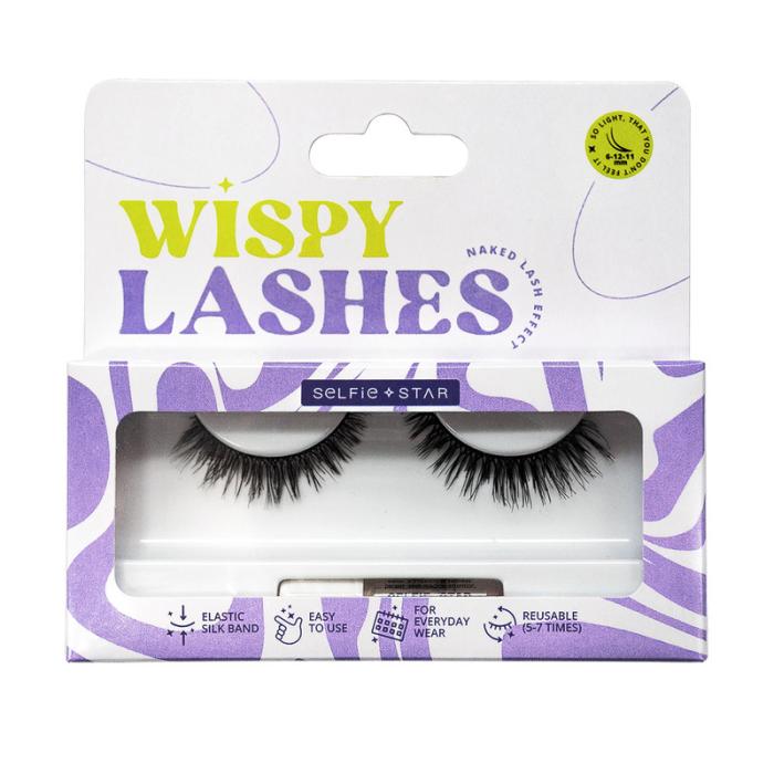 EYELASHES WISPY Накладные ресницы многоразовые, клей в комплекте № Drama Queen SSLD7