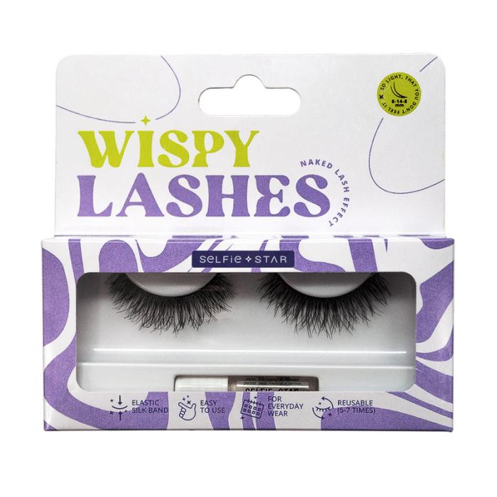 EYELASHES WISPY Накладные ресницы многоразовые, клей в комплекте № Your Allure SSLE9
