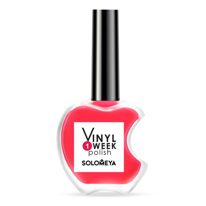 ONE WEEK VINYL POLISH Недельный лак для ногтей № 1 Scarlet