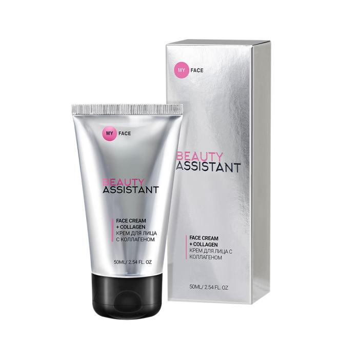 MY FACE FACE CREAM + COLLAGEN Крем для лица с коллагеном 50 мл