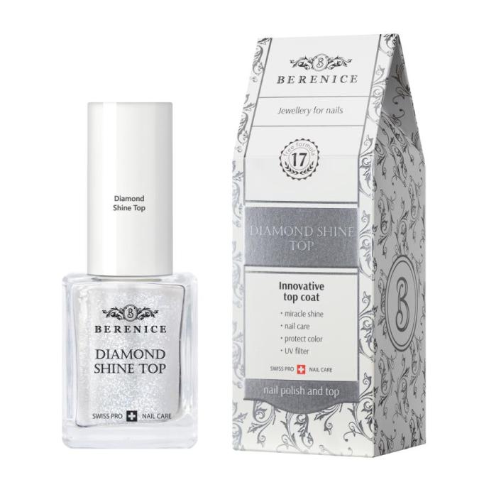 DIAMOND SHINE TOP Топ для сохранения цвета лака и придания блеска ногтям 15 мл