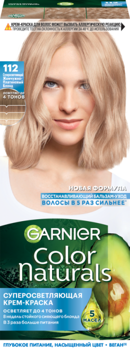 COLOR SENSATION Крем-краска для волос № 112 Суперосвет пепелблонд