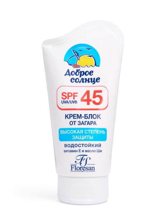 Крем-блок от загара SPF45 125 мл