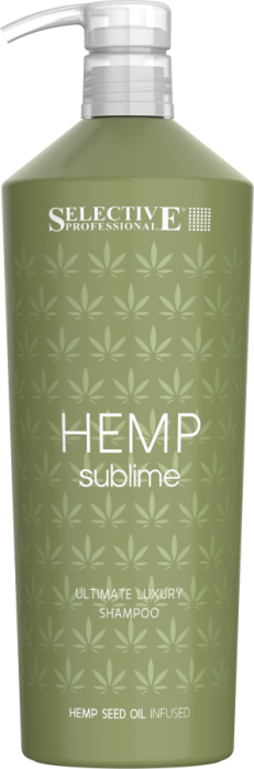 HEMP SUBLIME CONDITIONER Увлажняющий кондиционер с маслом семян конопли для сухих и поврежденных волос 1000 мл