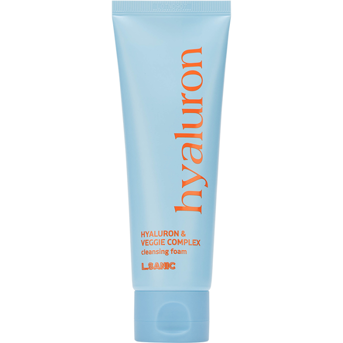 Пенка для лица увлажняющая очищающая с гиалуроновой кислотой и растительным комплексом 120 мл