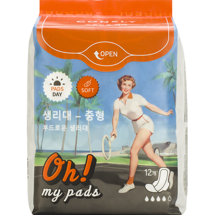 OH MY PADS Прокладки Гигиенические 12 шт