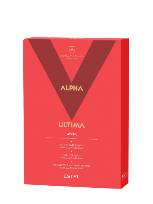ALPHA ULTIMA Набор (шампунь 300+гель 250+дезодорант)