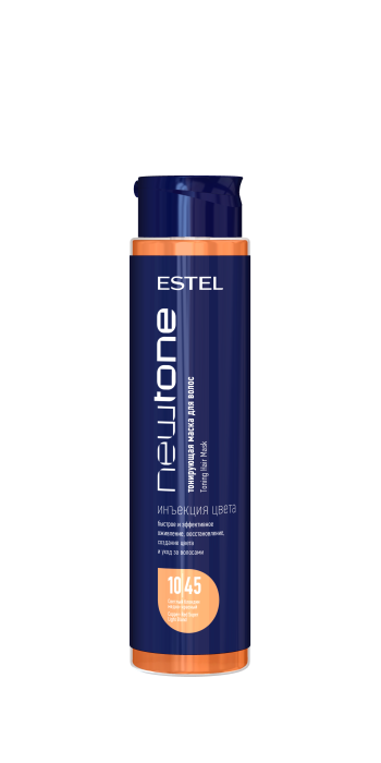 NEWTONE HAUTE COUTUR Тонирующая маска для волос  435 мл № 10/45 Светлый блондин медно-красный