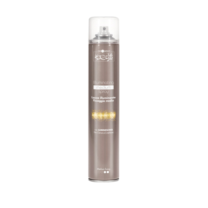 Inimitable Style Illuminating Лак фиксирующий придающий блеск средней фиксации 500 мл