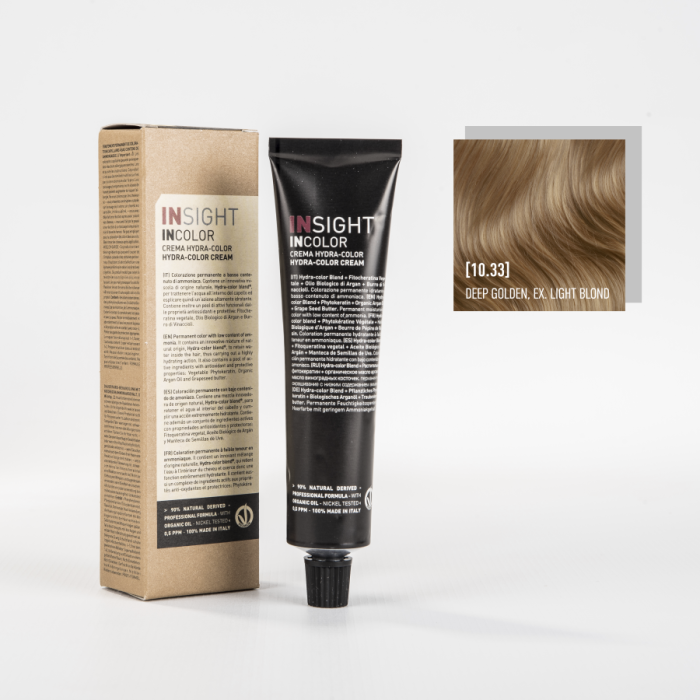 INCOLOR Крем-краска для волос № 10.33 интенсивно золотой суперсветлый блондин 100