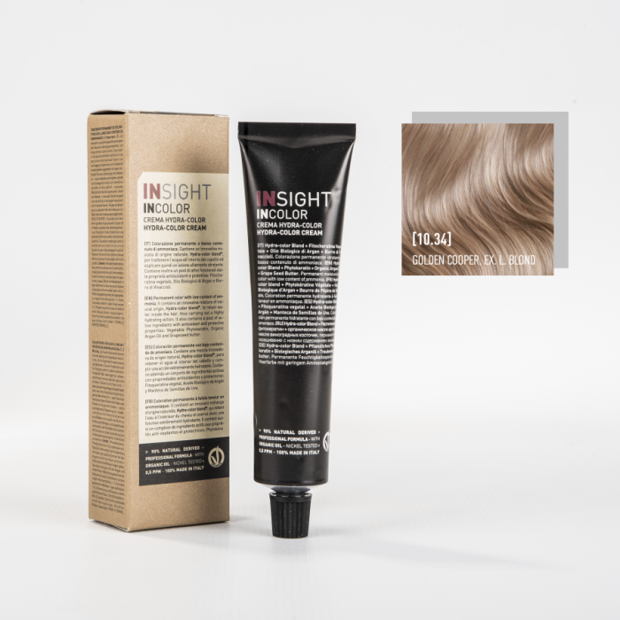 INCOLOR Крем-краска для волос № 10.34 золотисто-медный суперсв. блонд 100 мл