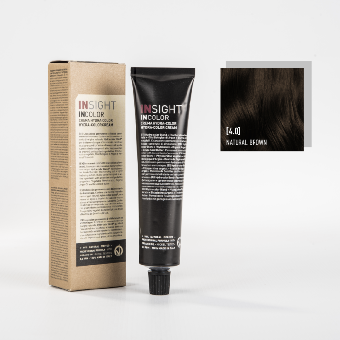 INCOLOR Крем-краска для волос № 4.00 интенсивный коричневый натуральный 100мл