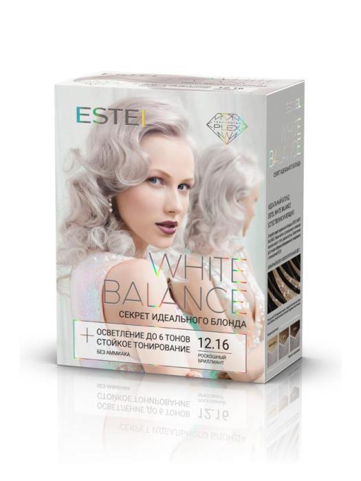 Секрет идеального блонда  WHITE BALANCE 12.16  Роскошный Бриллиант оттенок