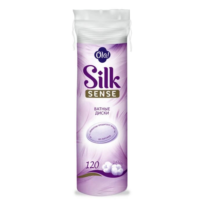 Ватные диски Silk Sense 120 шт