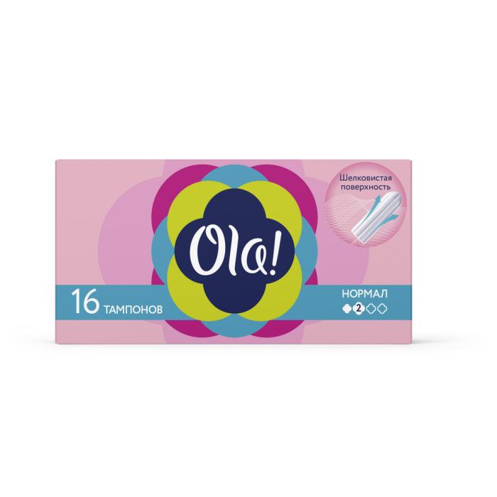 Тампоны Tampons Normal шелковистая поверхность 16 шт