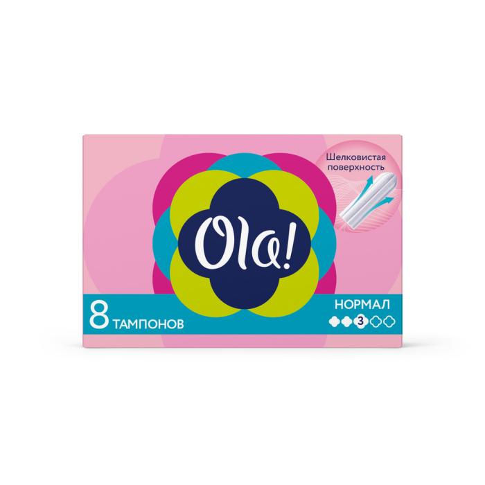 Тампоны Tampons Normal шелковистая поверхность 8 шт