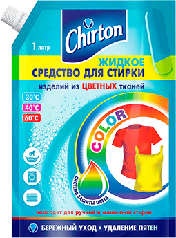 Жидкое Средство для стирки изделий из цветной тканей 1 л