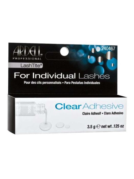 LASHTITE ADHESIVE Клей для пучков ресниц прозрачный прозрачный 3,5г