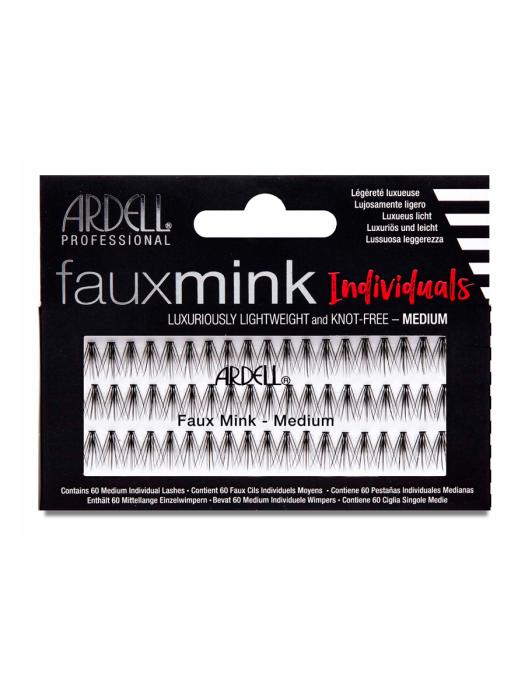 FAUX MINK Пучки ресниц норка средние средние