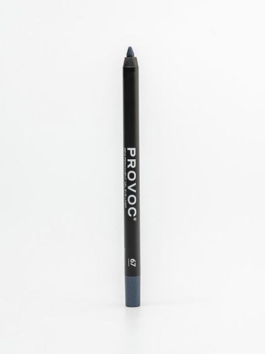 SEMI-PERMANENT GEL EYE LINER Гелевая подводка в карандаше для глаз № 67 темно-сапфировый, шиммер