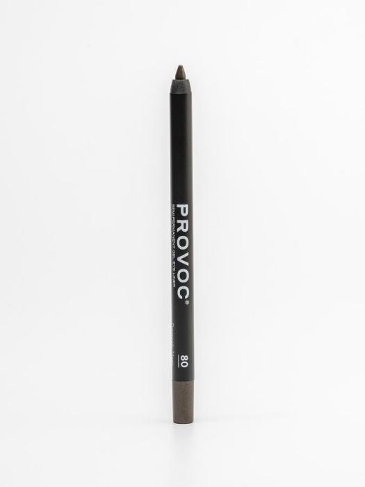 SEMI-PERMANENT GEL EYE LINER Гелевая подводка в карандаше для глаз № 80 кошачий глаз