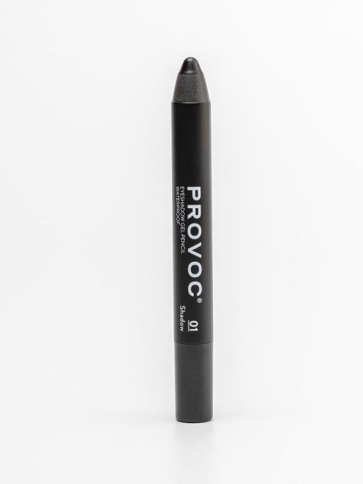 EYESHADOW PENCIL Тени-карандаш водостойкие № 01 черный, матовые