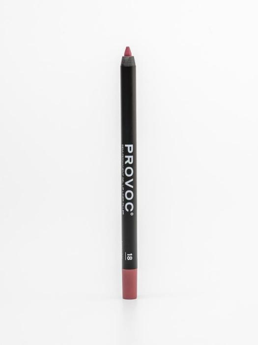 SEMI-PERMANENT GEL LIP LINER FILLER Гелевая подводка в карандаше для губ № 18 натурально-розовый