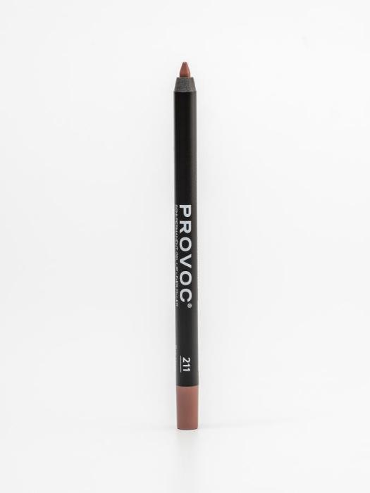 SEMI-PERMANENT GEL LIP LINER FILLER Гелевая подводка в карандаше для губ № 211 идеально-нюдовый