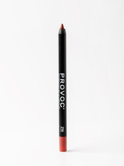 SEMI-PERMANENT GEL LIP LINER FILLER Гелевая подводка в карандаше для губ № 216