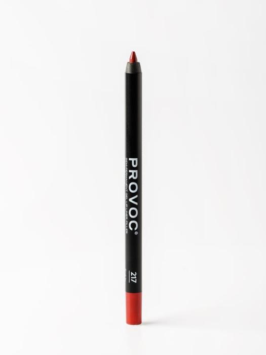 SEMI-PERMANENT GEL LIP LINER FILLER Гелевая подводка в карандаше для губ № 217