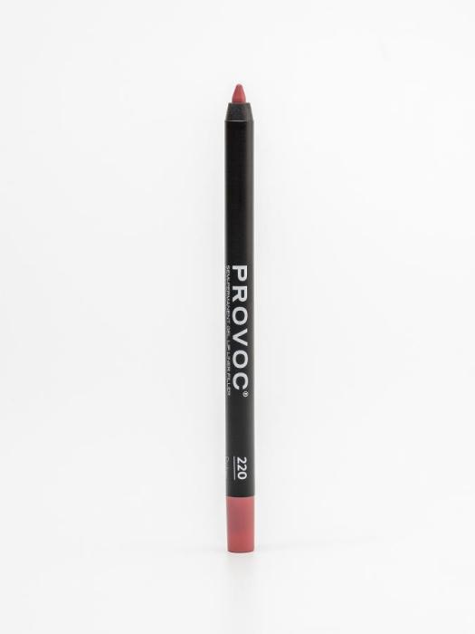 SEMI-PERMANENT GEL LIP LINER FILLER Гелевая подводка в карандаше для губ № 220 розово-бежево-лососевый