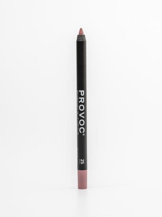 SEMI-PERMANENT GEL LIP LINER FILLER Гелевая подводка в карандаше для губ № 25 розово-бежевый