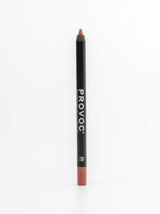 SEMI-PERMANENT GEL LIP LINER FILLER Гелевая подводка в карандаше для губ № 35 лососевый темный