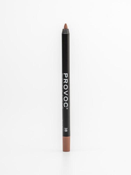 SEMI-PERMANENT GEL LIP LINER FILLER Гелевая подводка в карандаше для губ № 38 карамельный