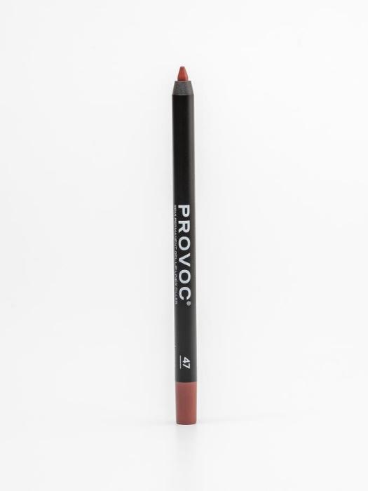 SEMI-PERMANENT GEL LIP LINER FILLER Гелевая подводка в карандаше для губ № 47 бежево-розовый