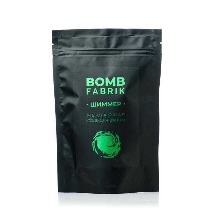 Шиммер мерцающая соль для ванны Green 250 г