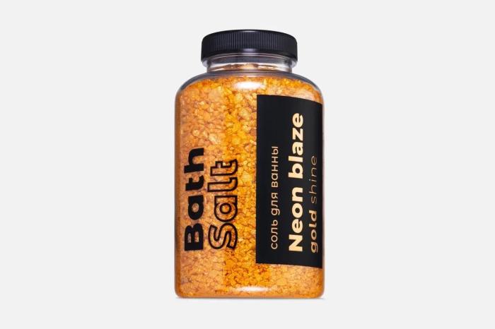 Соль для ванны Neon Blaze Gold Shine 500 г