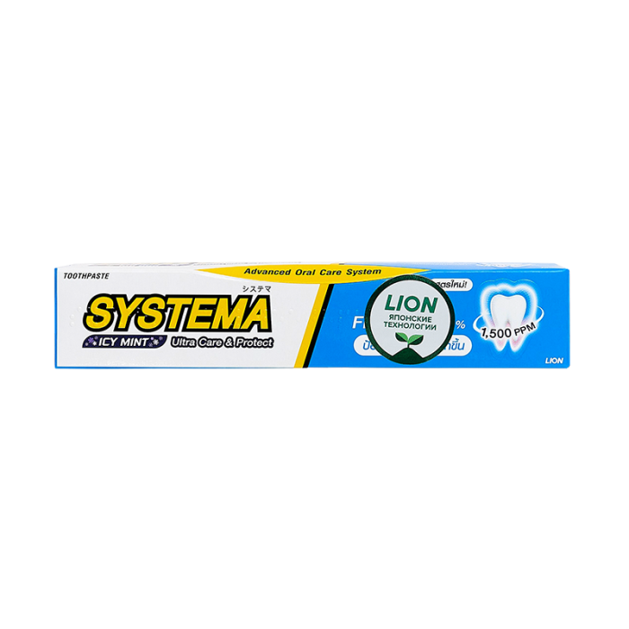 THAILAND SYSTEMA Паста зубная для глубокой очистки со вкусом ледяной мяты 90 г