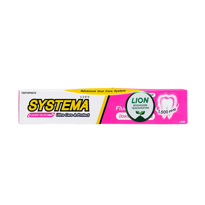 THAILAND SYSTEMA Паста зубная с ароматом японской сакуры 90 г