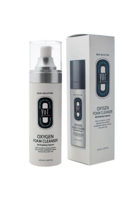 OXYGEN FOAM CLEANSER Гель-пенка для лица кислородная для умывания 120 мл