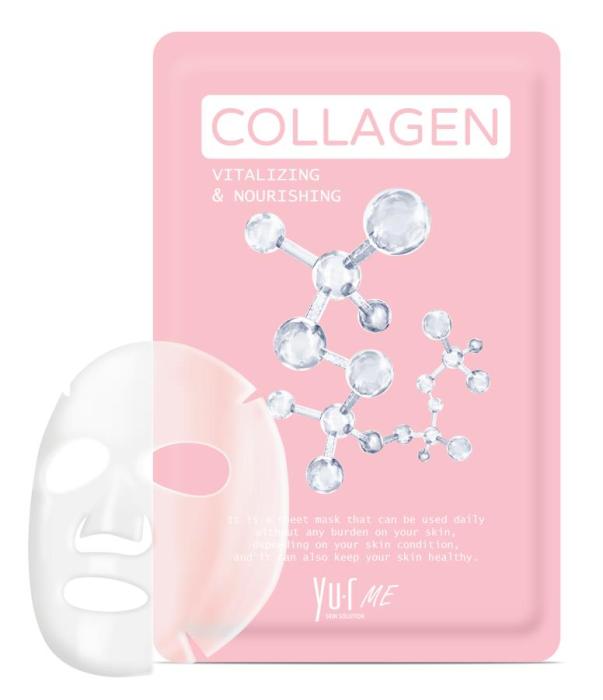 Маска для лица из микротенсела с коллагеном  Collagen Sheet Mask 25 мл. шт