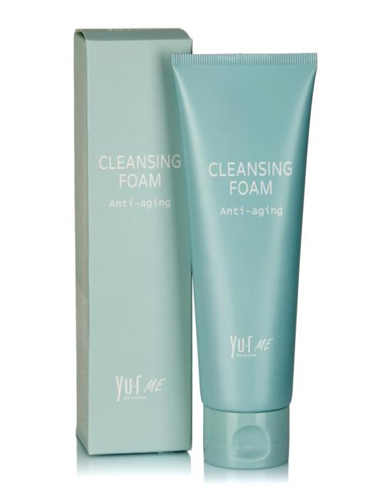 Пенка для умывания мягкая очищающая с подтягивающим эффектом  Anti-Aging Cleansing Foam 120 мл