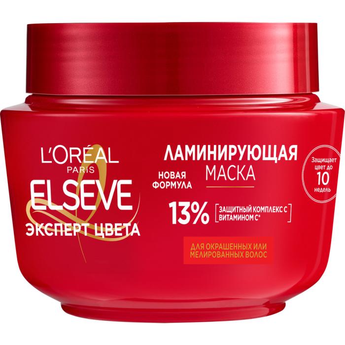 ELSEVE Маска Цвет и Блеск 300 мл