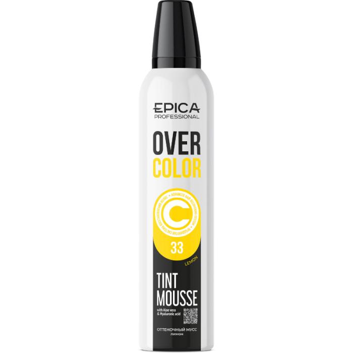 OVERCOLOR Оттеночный мусс для волос «Лимон» 33 250мл