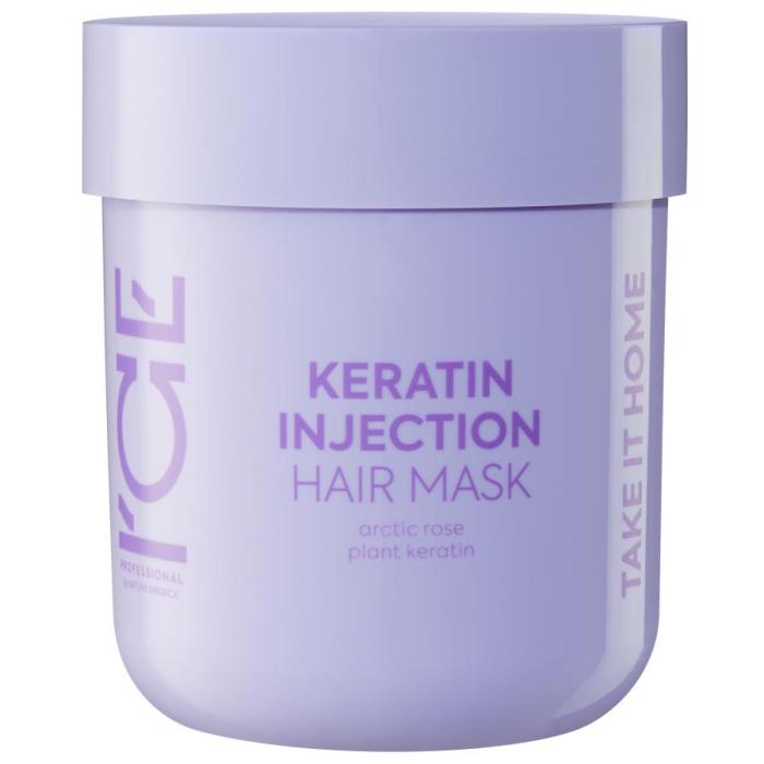 I`CE Professional Home Keratin Injection Маска для поврежденных волос кератиновая 200 мл